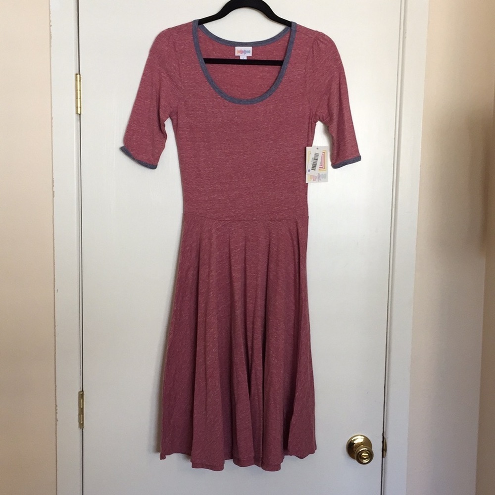 XXS/‎ XS LuLaRoe Nicole Dress H02 26 27